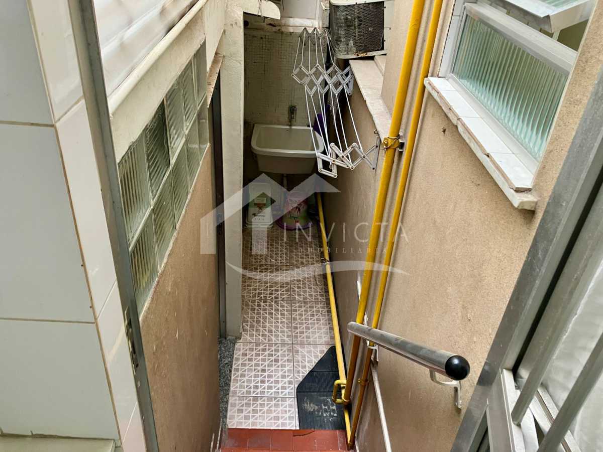 Conheça 11 Lavanderia do imóvel - Apartamento 2 quartos (c/ 2 suítes) e área externa no coração de Ipanema - IPAP20006 - 13 11 Lavanderia - 13