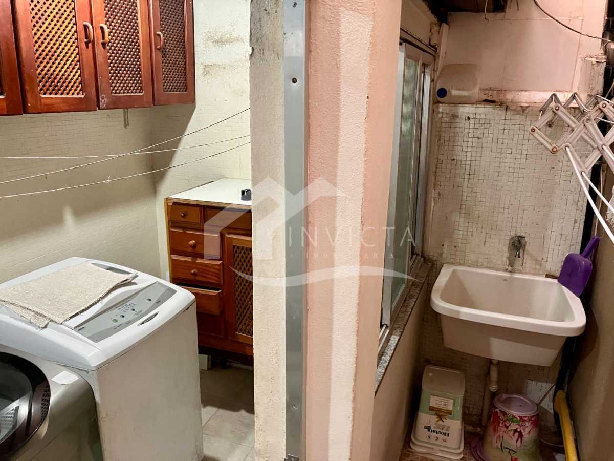 Conheça 13 Lavanderia do imóvel - Apartamento 2 quartos (c/ 2 suítes) e área externa no coração de Ipanema - IPAP20006 - 14 13 Lavanderia - 14
