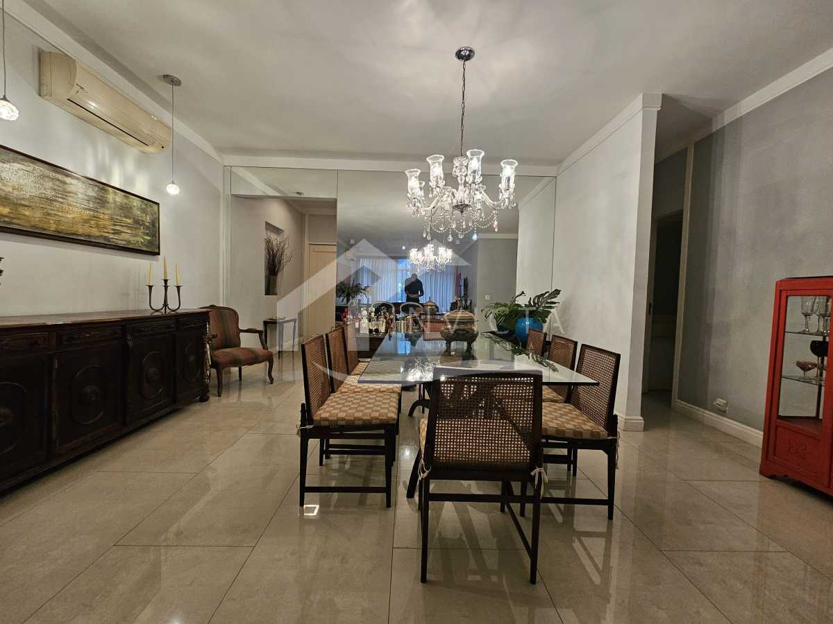 Imperdível - Esplêndido apartamento luxuoso, reformado e muito bem localizado em rua nobre do posto 6 - FCAP40234