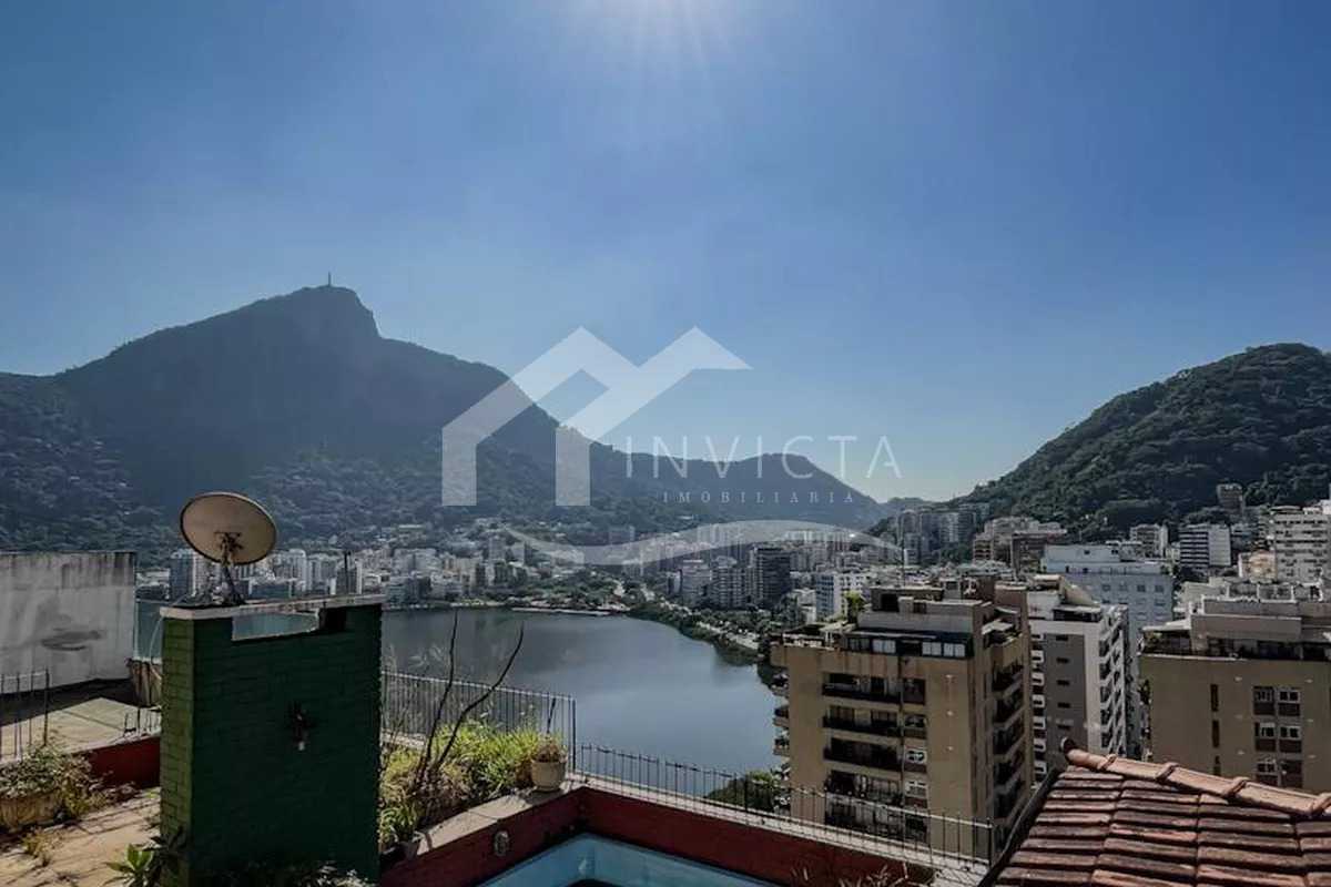 Conheça Vista da cobertura do imóvel - Maravilhosa Cobertura Duplex com vista Lagoa e Cristo (1 vaga) - IPCO40003 - 21 Vista da cobertura - 21