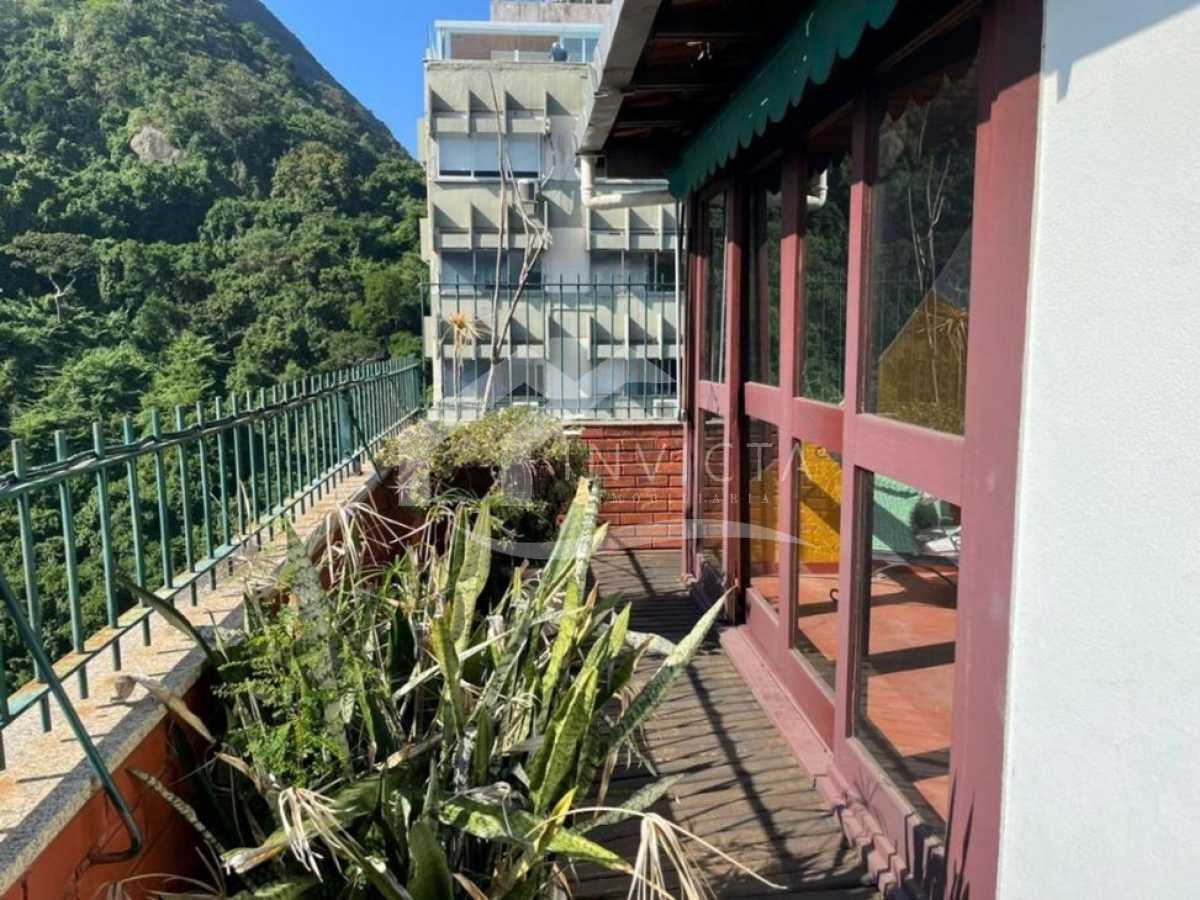 Conheça Varanda do imóvel - Maravilhosa Cobertura Duplex com vista Lagoa e Cristo (1 vaga) - IPCO40003 - 25 Varanda - 25