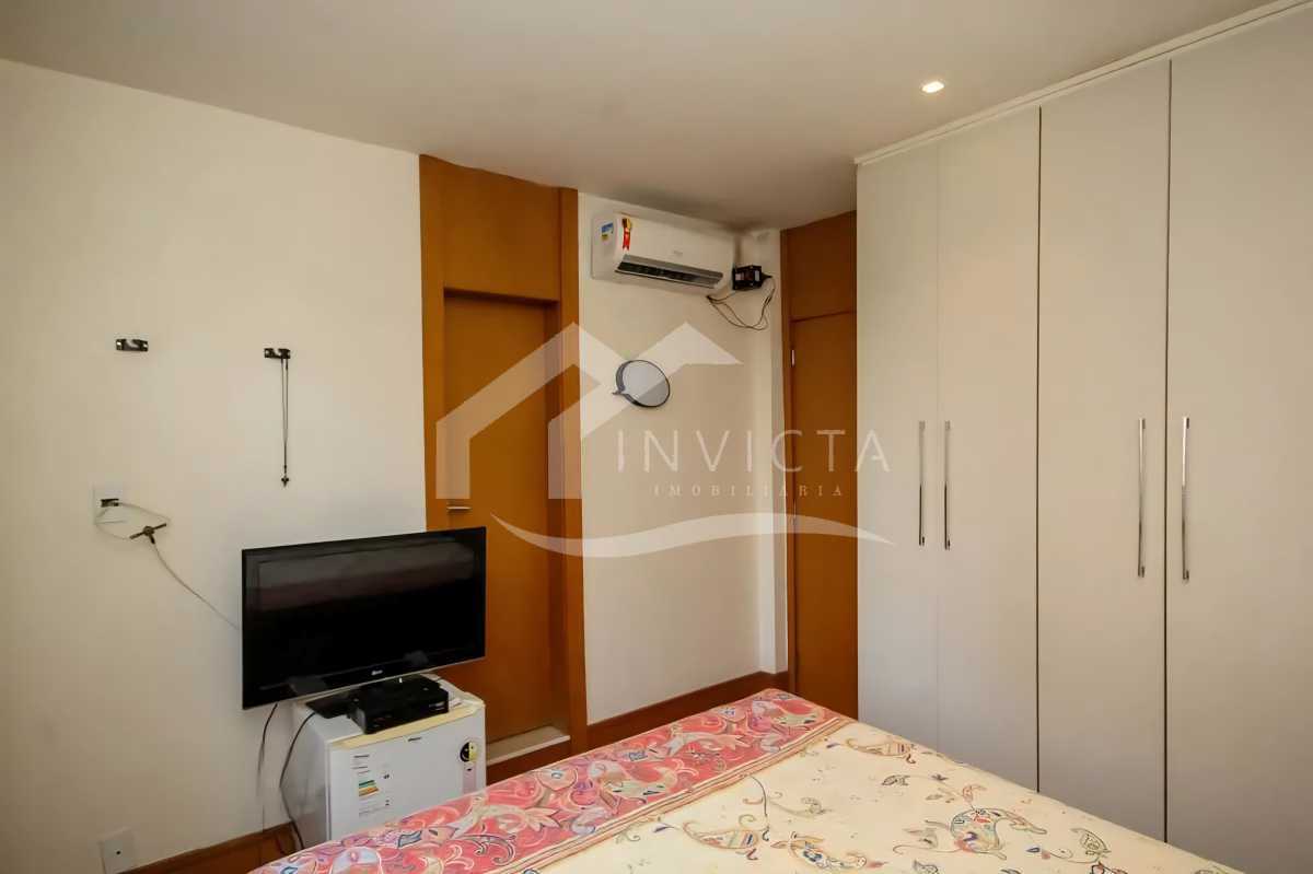 Conheça Quarto 1 do imóvel - 2 QUARTOS COM SUÍTE EM POINT TURÍSTICO NO POSTO 6 - IPAP20032 - 10 Quarto 1 - 10