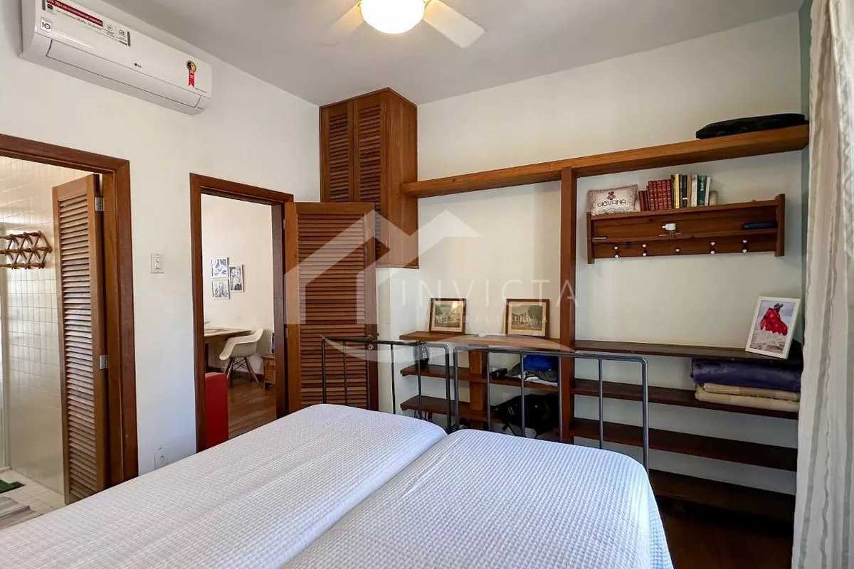 Conheça Suíte do imóvel - Encantador sala e quarto (c/ suíte) mobiliado em prédio antigo de Ipanema - IPAP10023 - 21 Suíte - 21