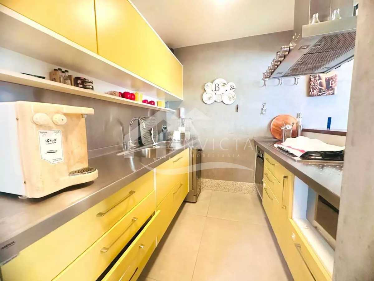 Conheça Cozinha americana do imóvel - Imperdível 3 quartos na Vieira Souto com vaga! - IPAP30036 - 8 Cozinha americana - 8