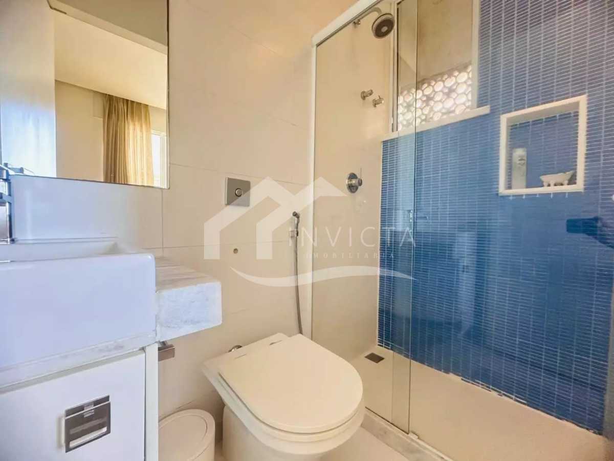 Conheça Banheiro suíte 1 do imóvel - Imperdível 3 quartos na Vieira Souto com vaga! - IPAP30036 - 14 Banheiro suíte 1 - 14