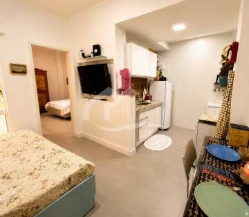 Imperdível - Apartamento Reformado de 1 Quarto com Área Externa em Botafogo - IPAP10030
