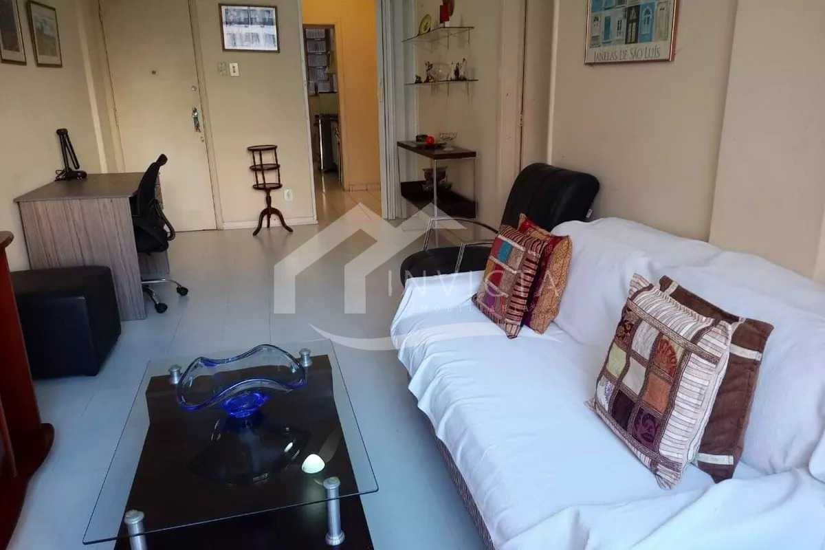 Conheça Sala do imóvel - 2 quartos com vista montanha em rua nobre de Copacabana - FCAP21428 - 4 Sala - 4