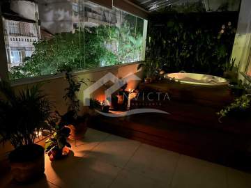 Imperdível - Incrível Garden em Copacabana com jacuzzi e sauna para 4 pessoas - IPAP20048