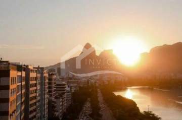 Ótima localização - Excelente apartamento com vista panorâmica para a Lagoa - RPAP30206