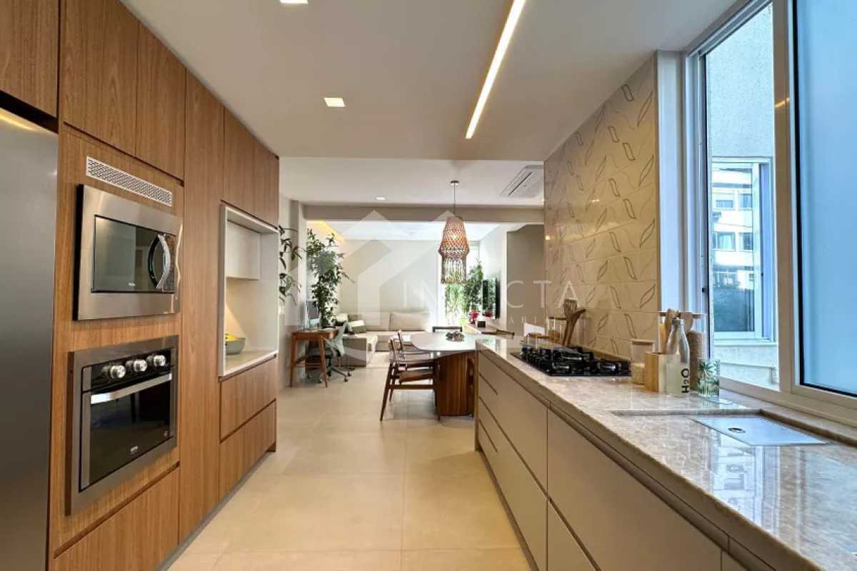Conheça Cozinha do imóvel - Fabuloso apartamento 2 quartos (2 suítes) com vaga na escritura em Ipanema! - IPAP30072 - 20 Cozinha - 20