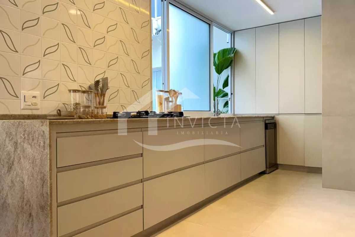 Conheça Cozinha do imóvel - Fabuloso apartamento 2 quartos (2 suítes) com vaga na escritura em Ipanema! - IPAP30072 - 25 Cozinha - 25