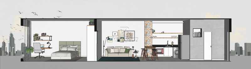 Conheça VISTA 02 do imóvel - Kitnet/Conjugado 48m² à venda Rua Riachuelo, Centro, Rio de Janeiro - R$ 249.900 - SPKI10020 - 18 VISTA 02 - 18