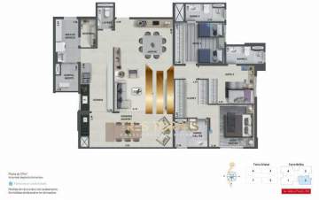 Lançamento - Apartamento 3 quartos à venda São Bernardo do Campo,SP Centro - R$ 1.330.000 - TCAP30040