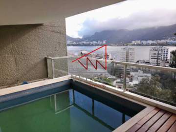 Apartamento 3 quartos à venda Rio de Janeiro,RJ Lagoa - R$ 3.150.000 - LBAP30232