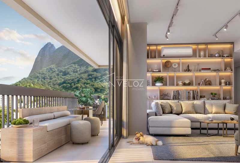 Conheça HUM_19_Varanda - 7°PAV BL01_R do imóvel - Apartamento 3 quartos à venda Rio de Janeiro,RJ Humaitá - R$ 1.000.000 - CTAP30257 - 12 HUM_19_Varanda - 7°PAV BL01_R - 12