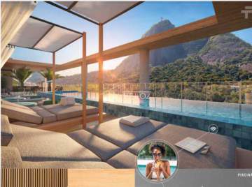 Apartamento 1 quarto à venda Rio de Janeiro,RJ Humaitá - R$ 830.000 - BOAP10274