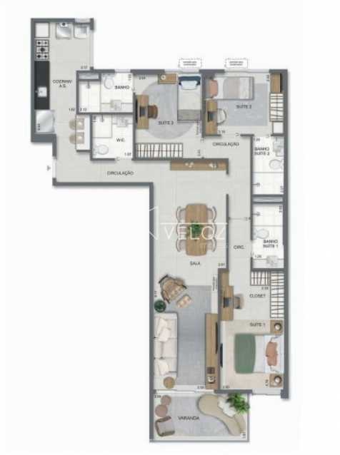 Conheça 3484c74e-709b-4505-a2d1-e87e07 do imóvel - Apartamento 3 quartos à venda Rio de Janeiro,RJ Flamengo - R$ 1.840.100 - LAAP35917 - 18 3484c74e-709b-4505-a2d1-e87e07 - 18