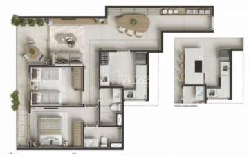 Apartamento 2 quartos à venda Rio de Janeiro,RJ Laranjeiras - R$ 1.450.000 - LAAP26925