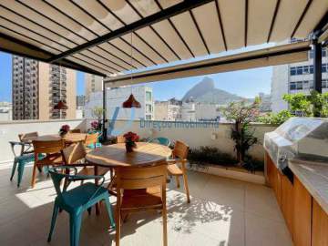 Cobertura à venda Rua João Líra, Leblon, Rio de Janeiro - R$ 12.000.000 - HB50100LEB