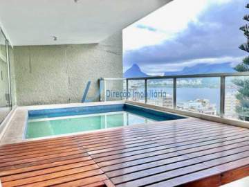 Apartamento à venda Rua Sacopa, Lagoa, Rio de Janeiro - R$ 3.150.000 - HB40259LAG