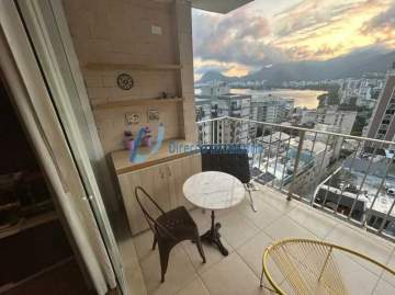 Apartamento à venda Rua Baronesa de Poconé, Lagoa, Rio de Janeiro - R$ 2.000.000 - HB40499LAG