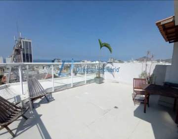 Cobertura à venda Rua Roberto Dias Lópes, Leme, Rio de Janeiro - R$ 2.950.000 - HB50244COP