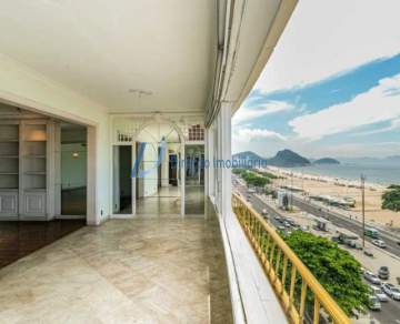 Apartamento à venda Avenida Atlântica, Copacabana, Rio de Janeiro - R$ 5.300.000 - HB40612COP