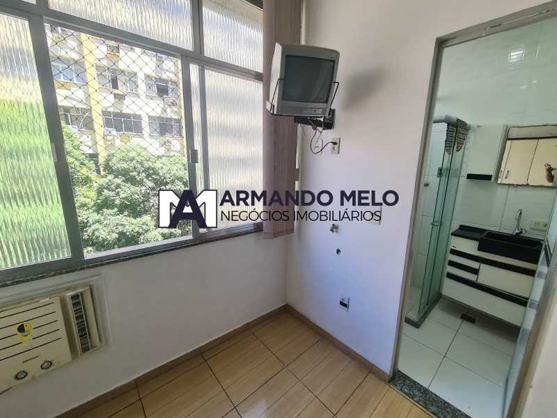 Conheça 12 do imóvel - Apartamento à venda quarto e sala, frente em Copacabana, metrô Siqeira Campos - AMAP10120 - 12 12 - 12