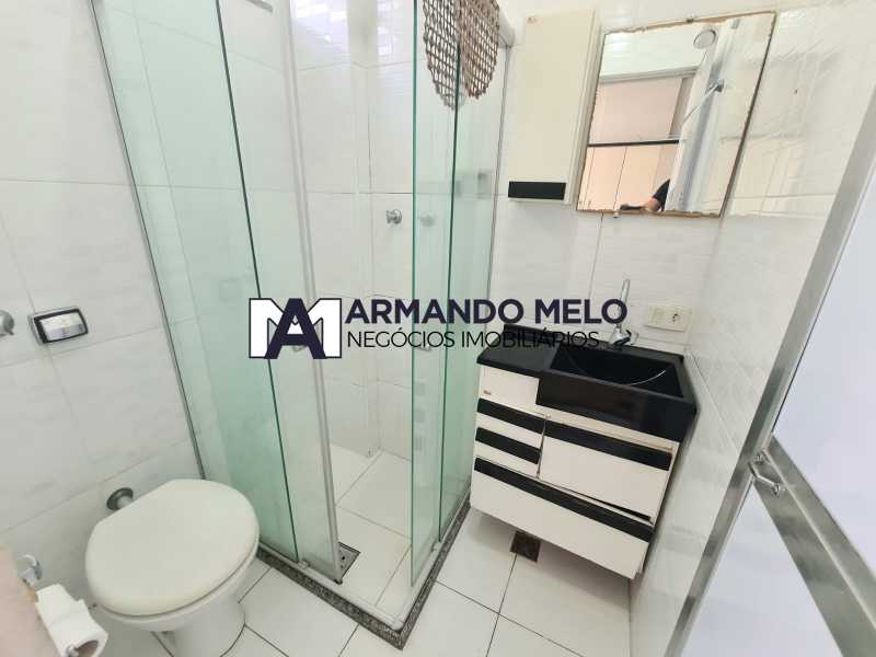 Conheça 16 do imóvel - Apartamento à venda quarto e sala, frente em Copacabana, metrô Siqeira Campos - AMAP10120 - 16 16 - 16