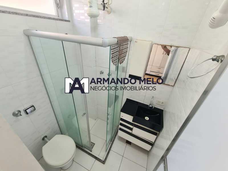 Conheça 18 do imóvel - Apartamento à venda quarto e sala, frente em Copacabana, metrô Siqeira Campos - AMAP10120 - 18 18 - 18