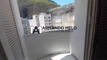 Imperdível - Apartamento à venda dois quartos, varanda e dependência completa em Copacabana Posto 4 - AMAP20209