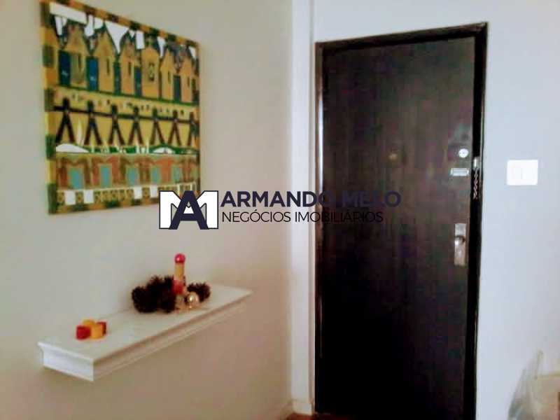 Conheça Quarto 05. do imóvel - Apartamento à venda três quartos com dependência em Copacabana, metrô Cantagalo - AMAP30275 - 15 Quarto 05. - 15