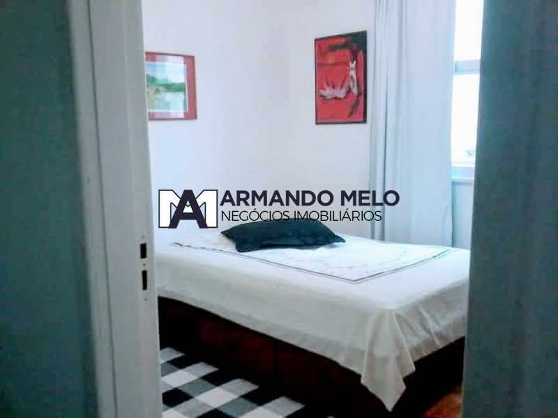 Conheça Quarto 07. do imóvel - Apartamento à venda três quartos com dependência em Copacabana, metrô Cantagalo - AMAP30275 - 16 Quarto 07. - 16