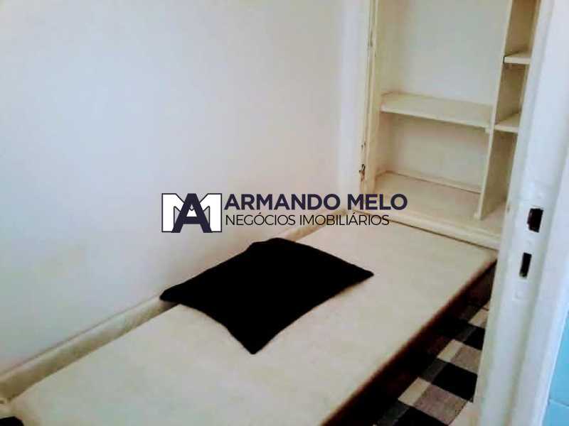 Conheça Dependência Completa 02. do imóvel - Apartamento à venda três quartos com dependência em Copacabana, metrô Cantagalo - AMAP30275 - 21 Dependência Completa 02. - 21