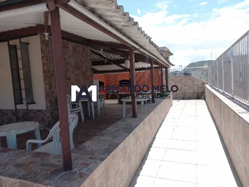 Conheça 21 do imóvel - Apartamento à venda em Copacabana, Posto 4, com dependência e varanda - AMAP20213 - 18 21 - 18