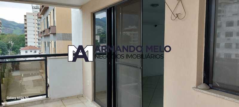 Conheça 03. do imóvel - Apartamento luxo à venda dois quartos, varanda no bairro do Meier, próximo à Rua Dias da Cruz - AMAP20220 - 3 03. - 3