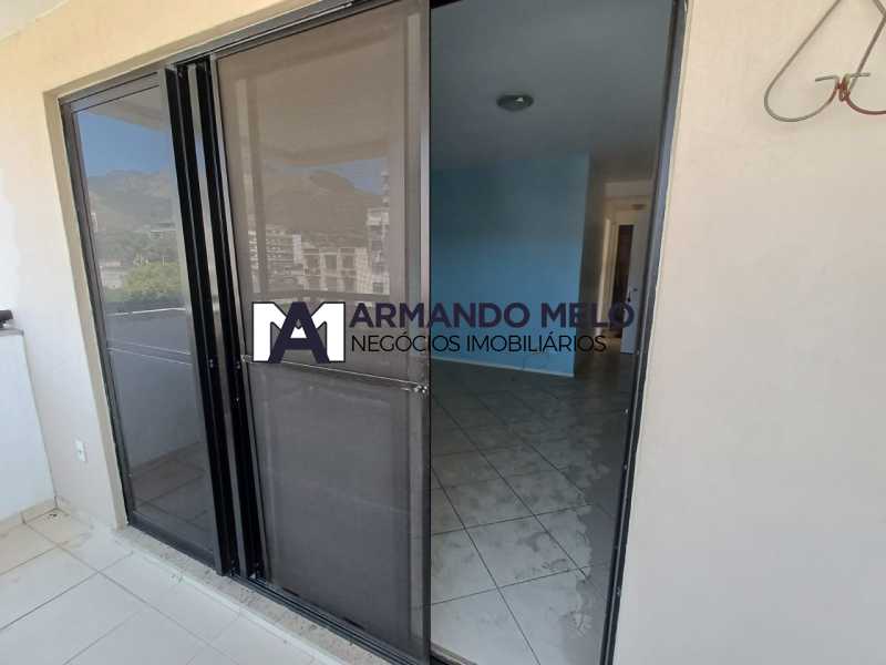 Conheça 04. do imóvel - Apartamento luxo à venda dois quartos, varanda no bairro do Meier, próximo à Rua Dias da Cruz - AMAP20220 - 4 04. - 4