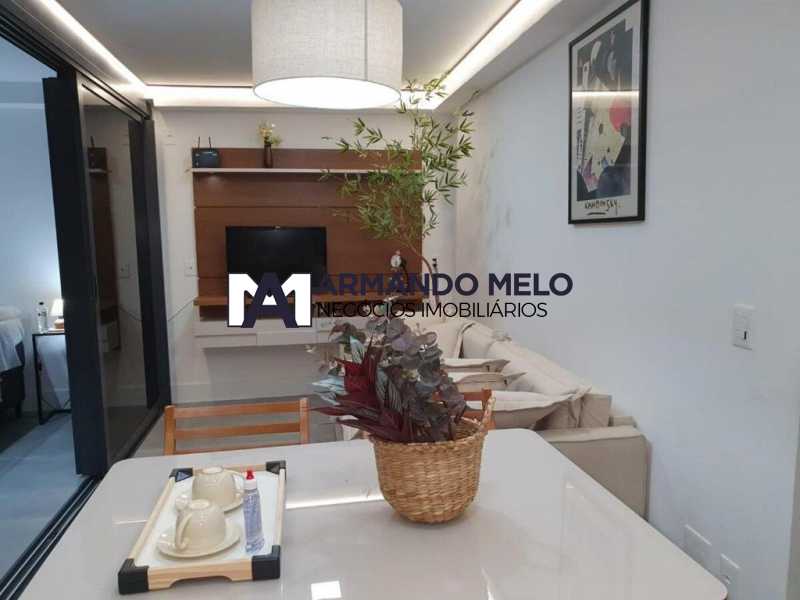 Conheça 04 do imóvel - Apartamento moderno à venda em Copacabana, dois quartos, vaga e infra Av.Atlântica Posto 4 - AMAP20237 - 4 04 - 4