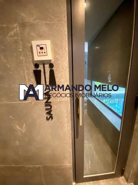 Conheça 14 do imóvel - Apartamento moderno à venda em Copacabana, dois quartos, vaga e infra Av.Atlântica Posto 4 - AMAP20237 - 14 14 - 14