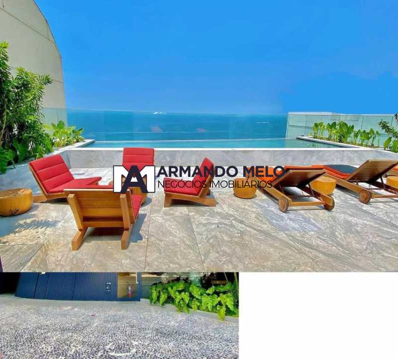 Conheça 19 do imóvel - Apartamento moderno à venda em Copacabana, dois quartos, vaga e infra Av.Atlântica Posto 4 - AMAP20237 - 19 19 - 19