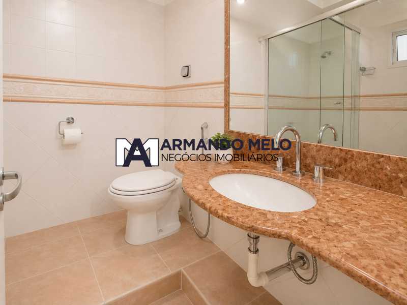 Conheça 14. do imóvel - Apartamento á venda em Copacabana, três quartos, todos suite e vaga. Metro Cantagalo - AMAP30299 - 14 14. - 14