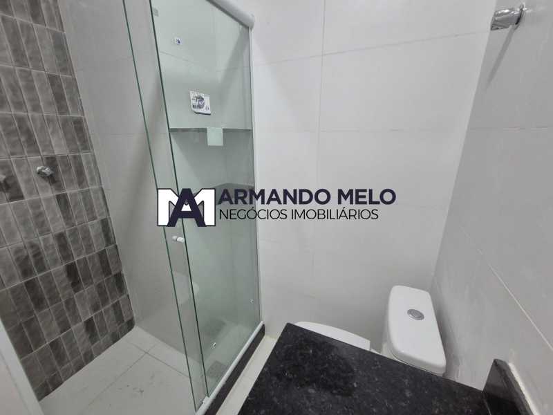 Conheça 06 do imóvel - Apartamento reformado à venda em Copacabana, três quartos, sendo um suite, rua transversal. Posto 4 - AMAP30301 - 6 06 - 6
