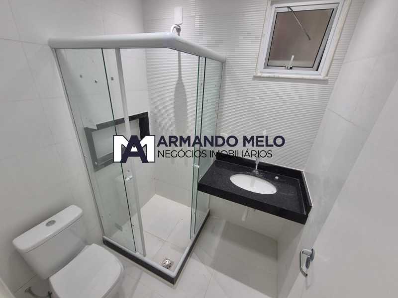 Conheça 12 do imóvel - Apartamento reformado à venda em Copacabana, três quartos, sendo um suite, rua transversal. Posto 4 - AMAP30301 - 12 12 - 12