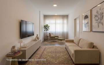 Ótima localização - Apartamento à venda em Copacabana, rua transversal três quartos Posto 4 - AMAP30303