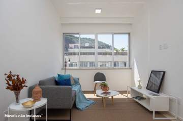 Apartamento reformado dois quarops dependência e vaga, Copacabana, metrô Arco Verde - AMAP20246
