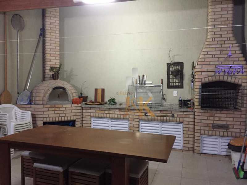 Conheça AREA GOURMET do imóvel - Vende lindo sobrado em excelente localização no bairro Osvaldo Cruz, no município de São Caetano do Sul com 472m2 - GJEK299 - 2 AREA GOURMET - 2