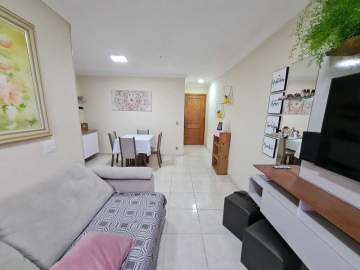 Imperdível - Vende ótimo apartamento em Santo André com 70 m2, 03 dormitórios, andar alto, vista livre, com sol da manhã, elevador, 01 vaga de garagem coberta, portaria e salão de festas com churrasqueira - GJEK326