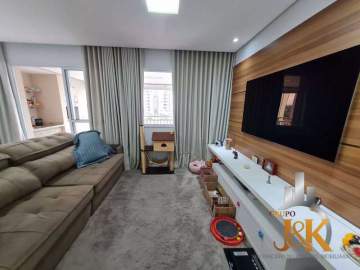 Ótima localização - Vende apartamento 86m2, 02 dormitórios (01 suíte e sala ampliada), 02 vagas cobertas, ampla sacada gourmet e vista livre em São Caetano do Sul - GJEK329