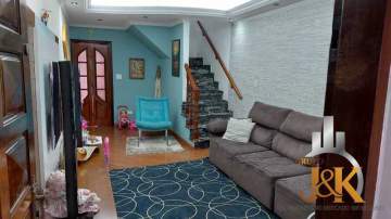 Imperdível - Vende sobrado em São Caetano do Sul com 03 dormitórios, sendo 02 suítes, com 02 vagas de garagem, cozinha ampla e quintal com churrasqueira. - GJEK332