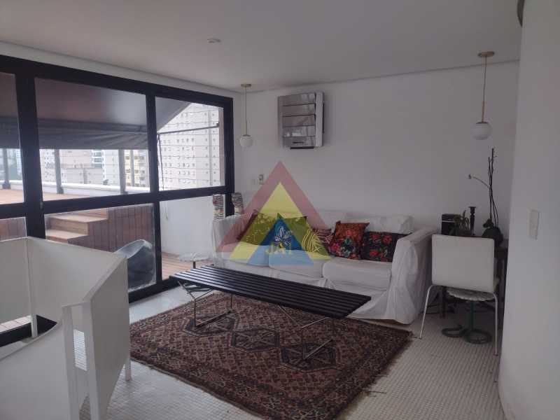 Conheça SALA COBERTURA. do imóvel - Cobertura 1 quarto à venda Condomínio Edifício Tribeca - Vila Andrade, São Paulo - R$ 2.300.000 - BTCO10001 - 9 SALA COBERTURA. - 9